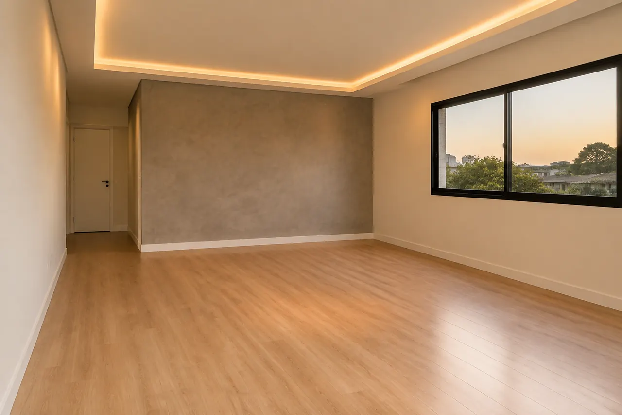 Sala depois da reforma